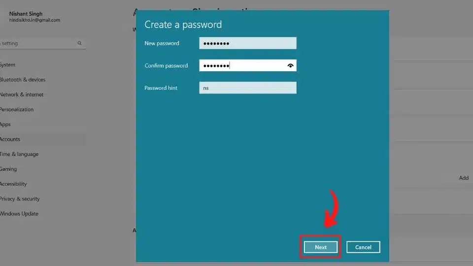 computer me password kaise lagaye